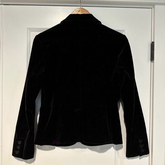 Velvet Blazer! Like new and AMAZING!! - Picture 3 of 5